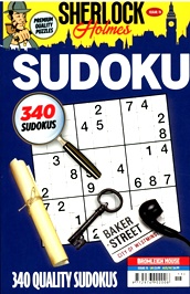 Sherlock Holmes Sudoku (UK) omslag