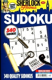 Sherlock Holmes Sudoku (UK) omslag