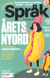 Språktidningen omslag