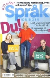 Språktidningen omslag