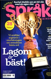 Språktidningen omslag