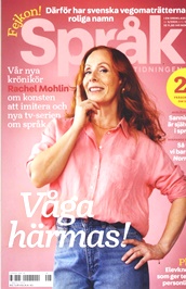 Språktidningen omslag