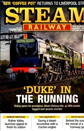 Steam Railway (UK) omslag