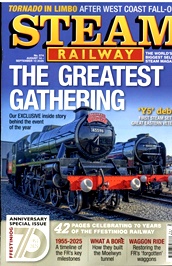 Steam Railway (UK) omslag