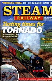 Steam Railway (UK) omslag
