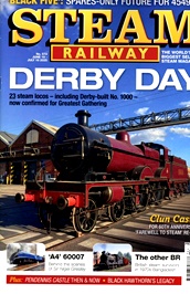 Steam Railway (UK) omslag