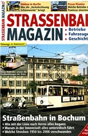 Strassenbahn Magazin (DE) omslag