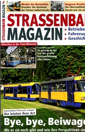 Strassenbahn Magazin (DE) omslag