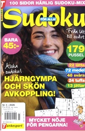 Sudoku för alla omslag