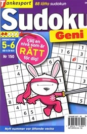 Sudoku Geni omslag