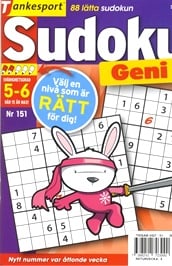 Sudoku Geni omslag