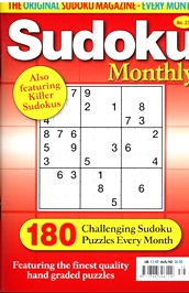 Sudoku Monthly (UK) omslag