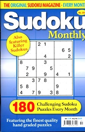 Sudoku Monthly (UK) omslag