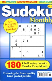 Sudoku Monthly (UK) omslag