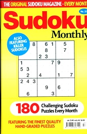 Sudoku Monthly (UK) omslag