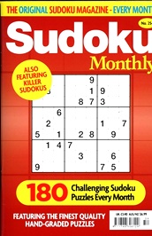Sudoku Monthly (UK) omslag