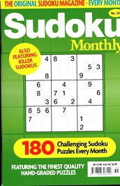 Sudoku Monthly (UK) omslag