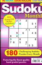 Sudoku Monthly (UK) omslag
