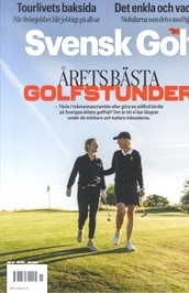 Svensk Golf omslag