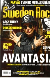 Sweden Rock Magazine omslag