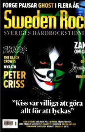 Sweden Rock Magazine omslag