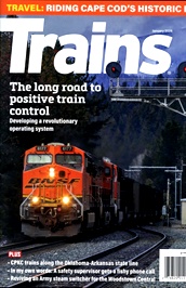 Trains Magazine (US) omslag