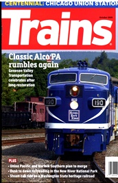 Trains Magazine (US) omslag