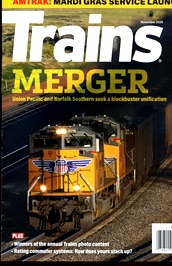Trains Magazine (US) omslag