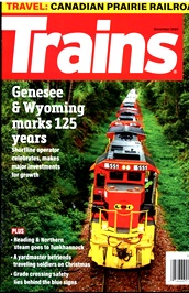 Trains Magazine (US) omslag