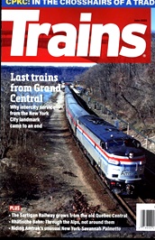 Trains Magazine (US) omslag