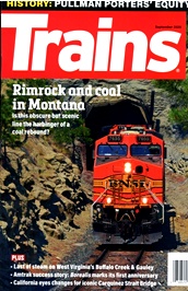 Trains Magazine (US) omslag