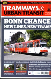 Tramways And Urban Tra (UK) omslag