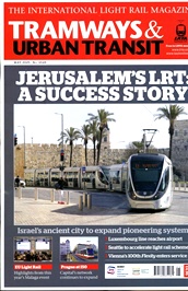 Tramways And Urban Tra (UK) omslag