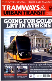 Tramways And Urban Tra (UK) omslag