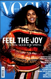 Vogue (UK) omslag