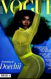 Vogue (UK) omslag