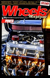 Wheels Magazine omslag