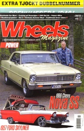 Wheels Magazine omslag