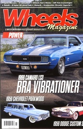 Wheels Magazine omslag