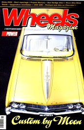Wheels Magazine omslag