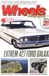Wheels Magazine omslag