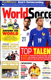 World Soccer (UK) omslag