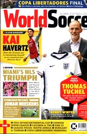 World Soccer (UK) omslag