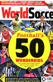 World Soccer (UK) omslag