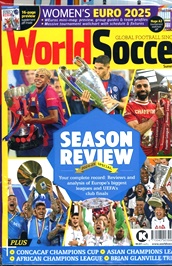 World Soccer (UK) omslag