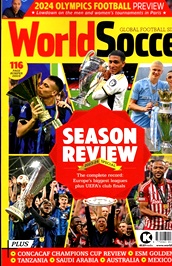 World Soccer (UK) omslag