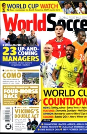 World Soccer (UK) omslag