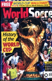 World Soccer (UK) omslag
