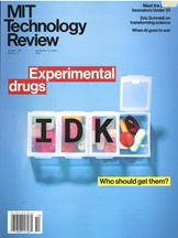 Mit Technology Review (US) omslag