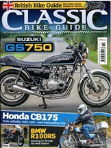 Classic Bike Guide-cbg (UK) omslag